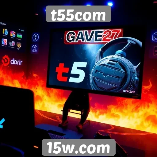 plataforma t55com expande catálogo de jogos